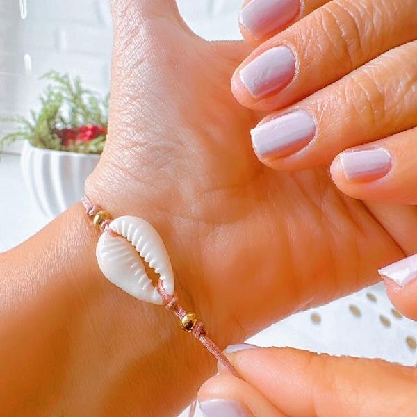 EnLazame Pulsera Cowrie