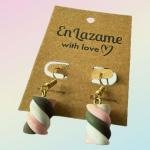 EnLazame Aretes Marshmallow