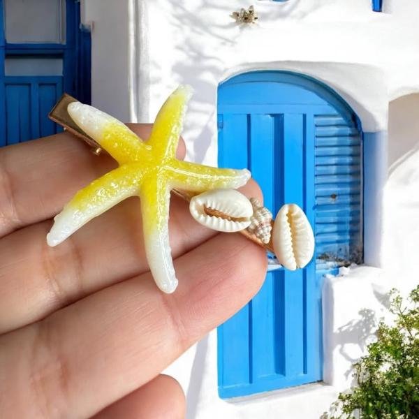 EnLazame Estrella de Mar + Shells Clip