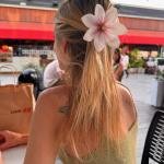 Peineta Plumeria Rubra